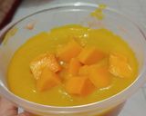 Foto langkah ke 5 dari resep Puding Mangga Regal.