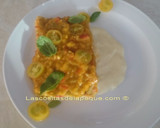 Foto del paso 4 de la receta: Pastel de verduras con fritada de tomatitos cherri y parmentier de queso curado