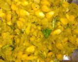A picture of step 3 of Sweet corn paratha.
