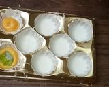 A picture of step 5 of Raw mango candy and Aamrakhand filled Chocolates.