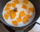 A picture of step 1 of ★ Pumpkin and chicken milk pasta ★.