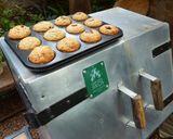 A picture of step 2 of Chocolate chip banana muffins!.