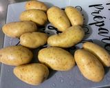 Une image de l'étape 1 de Potatoes sauce barbecue origan.