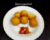 A picture of step 4 of Luqaimat (arabic sweet dumpling).