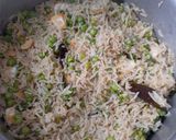 A picture of step 11 of Shahi Matar Paneer Pulao.