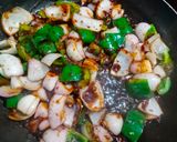 A picture of step 5 of Paneer Chilli Gravy.