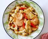 Foto langkah ke 4 dari resep Tumis Kembang Kol Bakso.