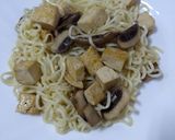 Foto do passo 6 de Noodles com tofu e cogumelos