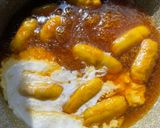 Gambar langkah 4 resipi Bubur Pisang Bersagu.