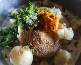 A picture of step 1 of Leftover Dalia cutlet.