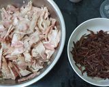 Hình bước làm 1 của món Giò thủ