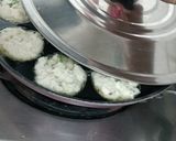 A picture of step 10 of Sabudana and Bhagar Appe.