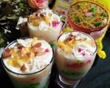 A picture of step 4 of Maggi Rainbow Faluda.