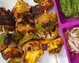 પનીર ટિક્કા ડ્રાય (paneer tikka dry recipe in gujarati) રેસીપી સ્ટેપ3ફોટો