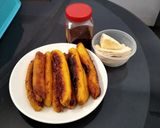 Foto langkah ke 1 dari resep Strudel pisang, Coklat, Keju.