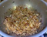 A picture of step 1 of Onion paste.