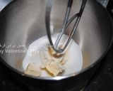 A picture of step 1 of Rainbow cake.