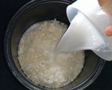 Foto langkah ke 3 dari resep Ketan Bubuk Dele (pakai rice cooker).