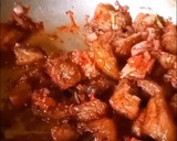 A picture of step 3 of Asun jollof.