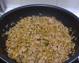 Une image de l'étape 15 de Risotto au poulet sans crème.