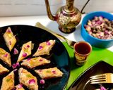 A picture of step 6 of Filo Pastry Baklava.