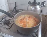 Foto del paso 1 de la receta: Sopa colorida de zanahorias y zapallo