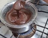 A picture of step 2 of Chocolate Nuts Bark.