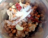 A picture of step 3 of Peanut chutney.