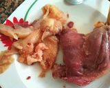 Foto del paso 1 de la receta: Paella de pato, alcachofas y rebozuelos