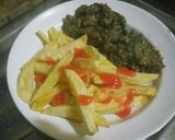 A picture of step 5 of Fries # Author Marathon#.