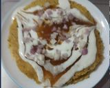A picture of step 15 of Stuffed Moong Dal Chilla Chaat.
