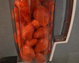Une image de l'étape 4 de Sorbet fraise.