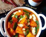 A picture of step 9 of Restaurant-Style Kadai Paneer.