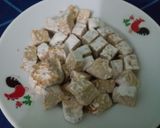 Foto langkah ke 1 dari resep Oseng Kecap Tempe Telur Orak arik.