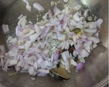 A picture of step 2 of Paneer butter masala.