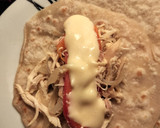Foto del paso 7 de la receta: Fajitas de pollo con salsa de queso
