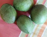 A picture of step 1 of Raw Mango and Peels Icecream.