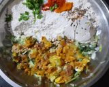 लौकी भाजी पराठा विथ दही चटणी (lauki bhaji paratha recipe in marathi) रेसिपी स्टेप 2 फोटो 