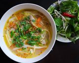 Hình bước làm 3 của món Cháo măng chay