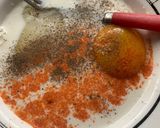 A picture of step 1 of Bombay Toast.
