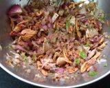 पांढरा पावटा भाजी,बटाटारस्सा आणी कांदा चाट (Pavta Bhaji Batata Rassa Kanda chat Recipe In Marathi) रेसिपी स्टेप 7 फोटो 