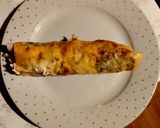 A picture of step 3 of My low carb cheese wrap with turkey.
