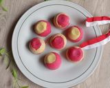 Foto langkah ke 3 dari resep Bakpia Kukus Merah Putih.