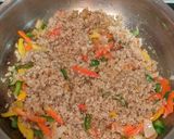 A picture of step 6 of Quinoa Pulao.