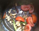 A picture of step 2 of Lemon rasam.