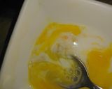 A picture of step 2 of Pattis on patela with ready-made paratha.