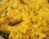 Foto langkah ke 4 dari resep Nasi Kuning Kukus.