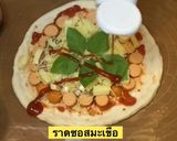 รูปขั้นตอนการทำที่ 11 ของ พิซซ่านมสด🍕