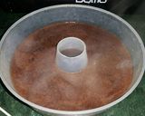 Foto langkah ke 5 dari resep Pudding Coklat Leci Susu Oreo (tanpa fla).