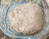 Gambar langkah 2 resipi Chocolate Kurma Sourdough Bread.